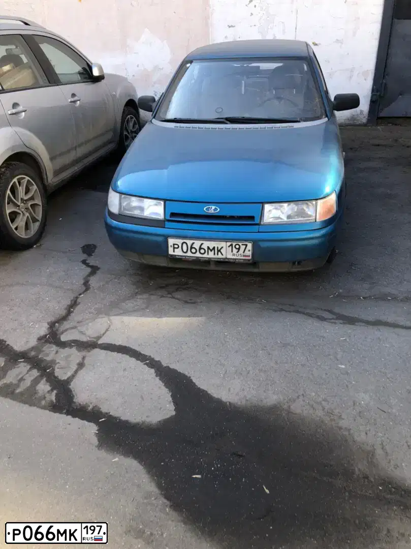 Фото автомобиля LADA 2110, 1998 — госномер Т246ВТ05. Цвет: сине-зеленый