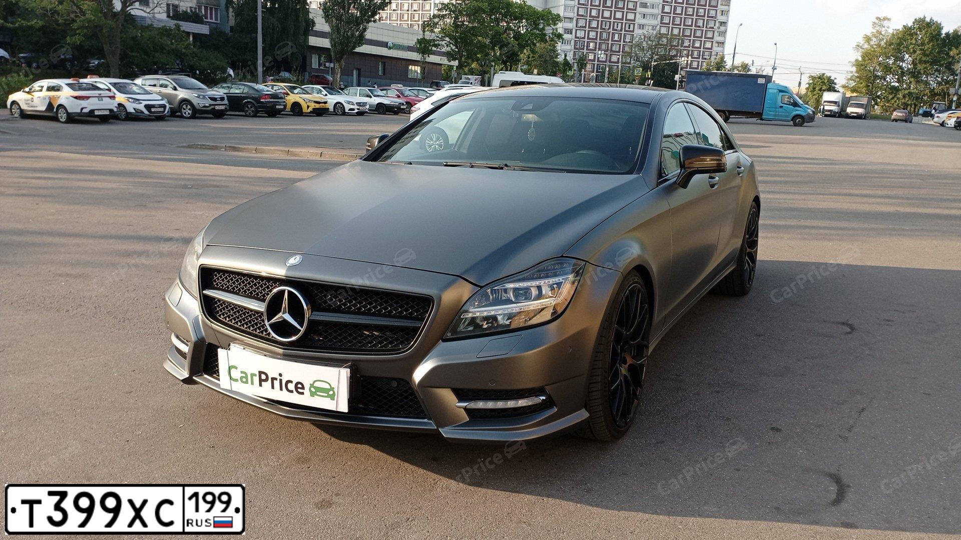 Фото автомобиля MERCEDES CLS-KLASSE, 2013 — госномер С679ТС40. Цвет: СЕРЫЙ