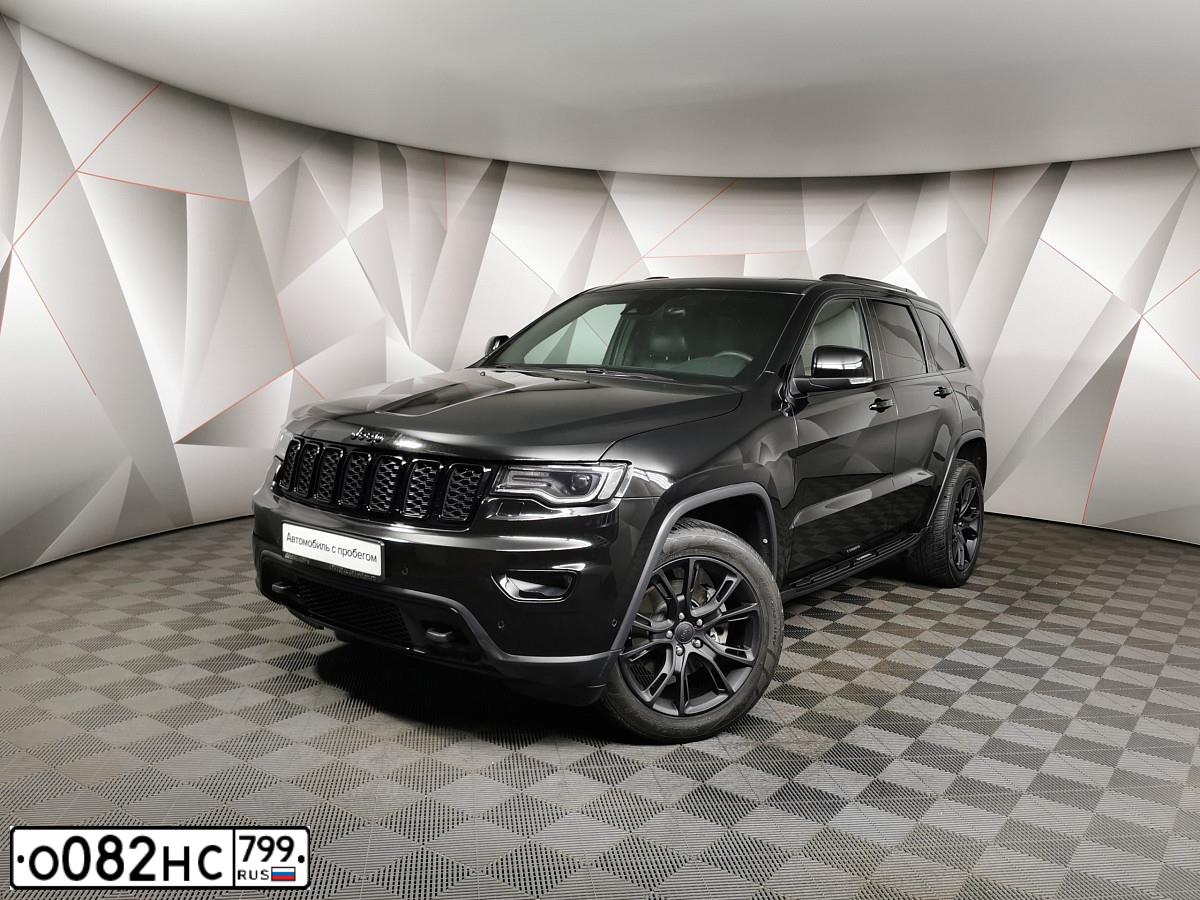 Фото автомобиля JEEP GRAND CHEROKEE, 2018 — госномер Х346НО37. Цвет: ЧЕРНЫЙ
