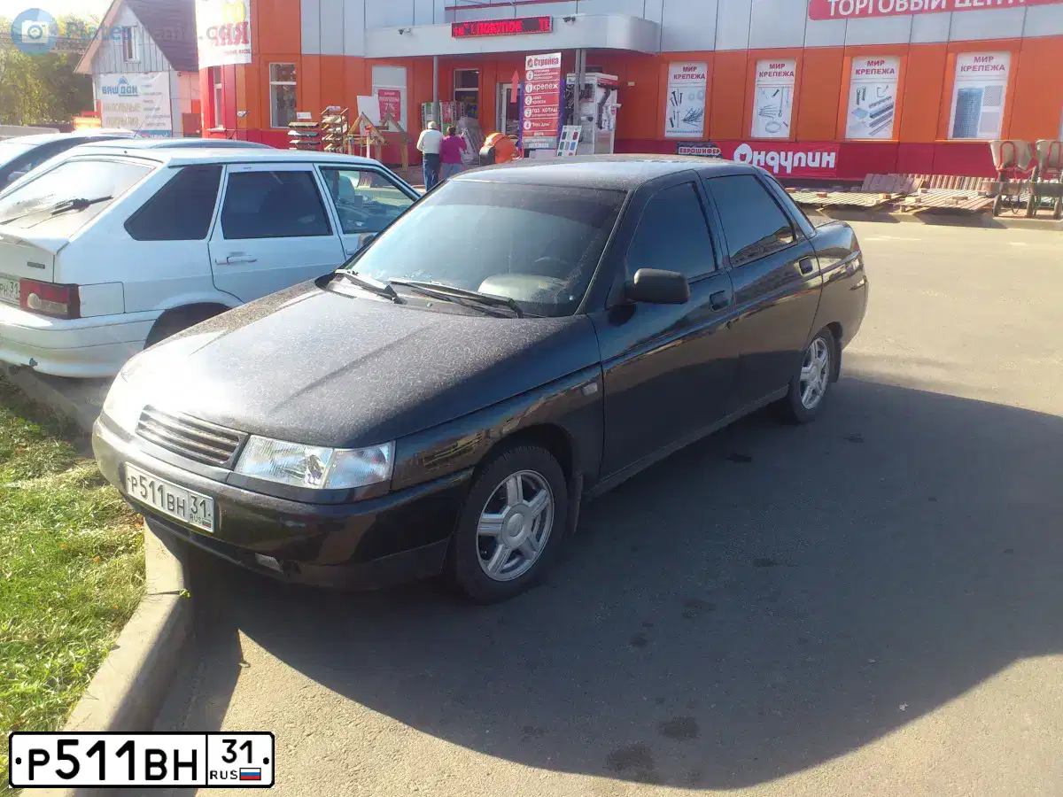 Фото автомобиля LADA 2110 LADA, 2003 — госномер У902НУ48. Цвет: ГРАФИТОВЫЙ МЕТАЛЛИК