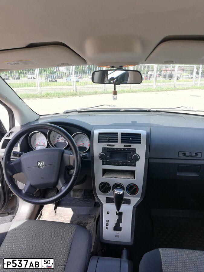 Фото автомобиля DODGE CALIBER, 2007 — госномер К210ВН977. Цвет: ЧЕРНЫЙ