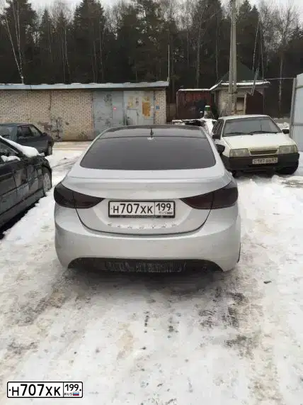 Фото автомобиля TAGAZ ELANTRA XD, 2010 — госномер Н927АХ50. Цвет: СЕРЫЙ СВЕТЛЫЙ