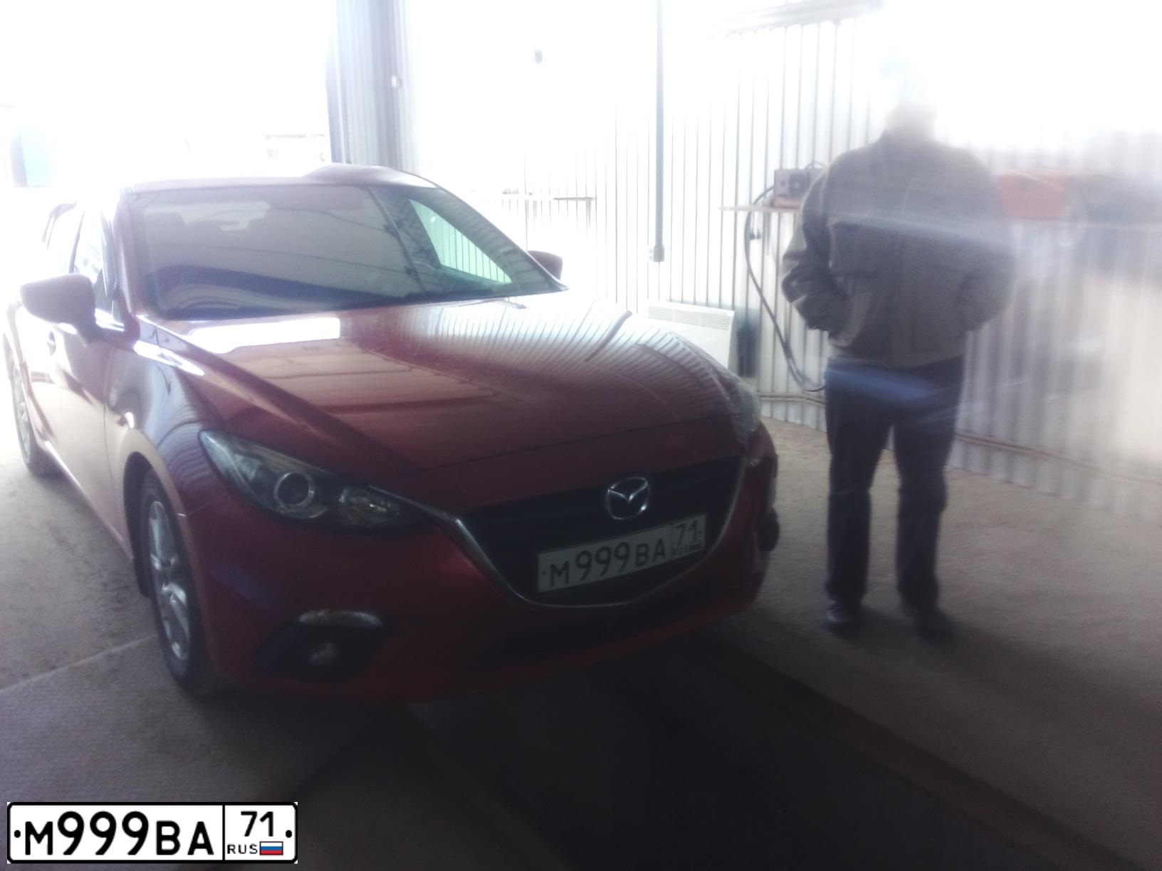 Фото автомобиля MAZDA 6, 2009 — госномер М999ВА71. Цвет: БЕЛЫЙ