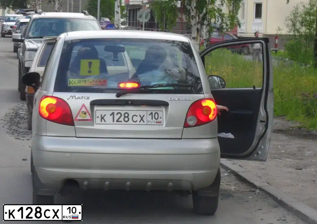 Фото автомобиля DAEWOO O MATIZ, 2005 — госномер К128СХ10