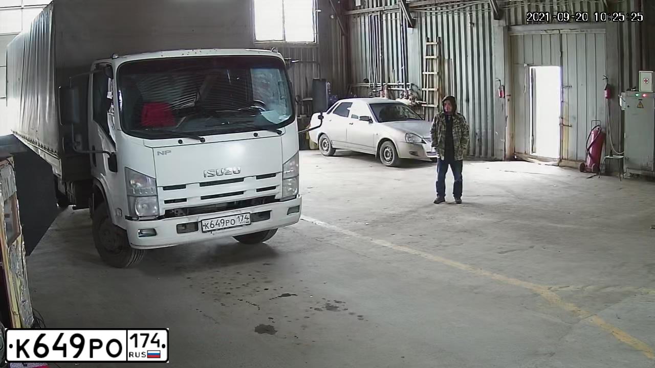Фото автомобиля ISUZU NPR, 2012 — госномер Х864ТК123. Цвет: Белый