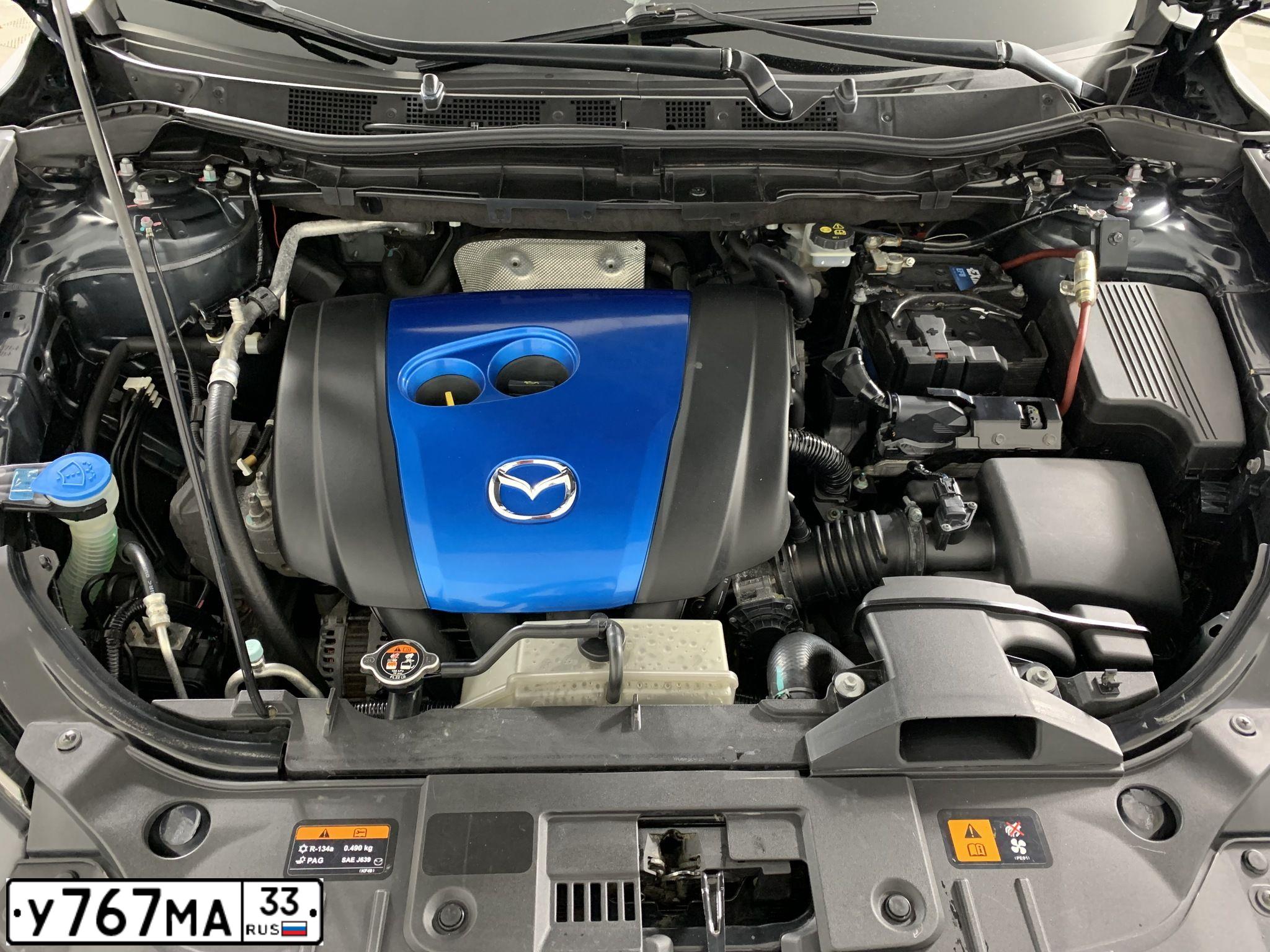 Фото автомобиля MAZDA CX-5, 2013 — госномер У767МА33. Цвет: СЕРЫЙ