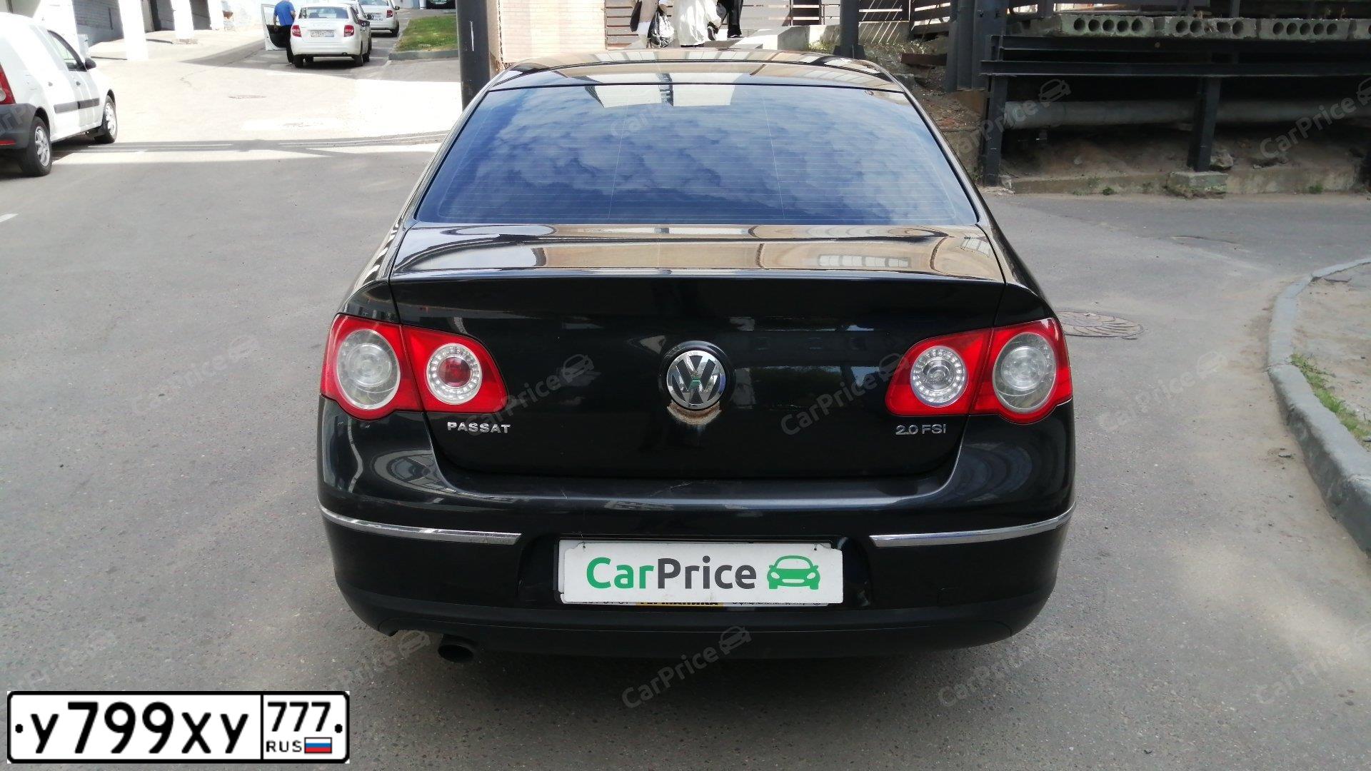 Фото автомобиля VOLKSWAGEN PASSAT, 2007 — госномер А031ОТ790. Цвет: ЧЕРНЫЙ