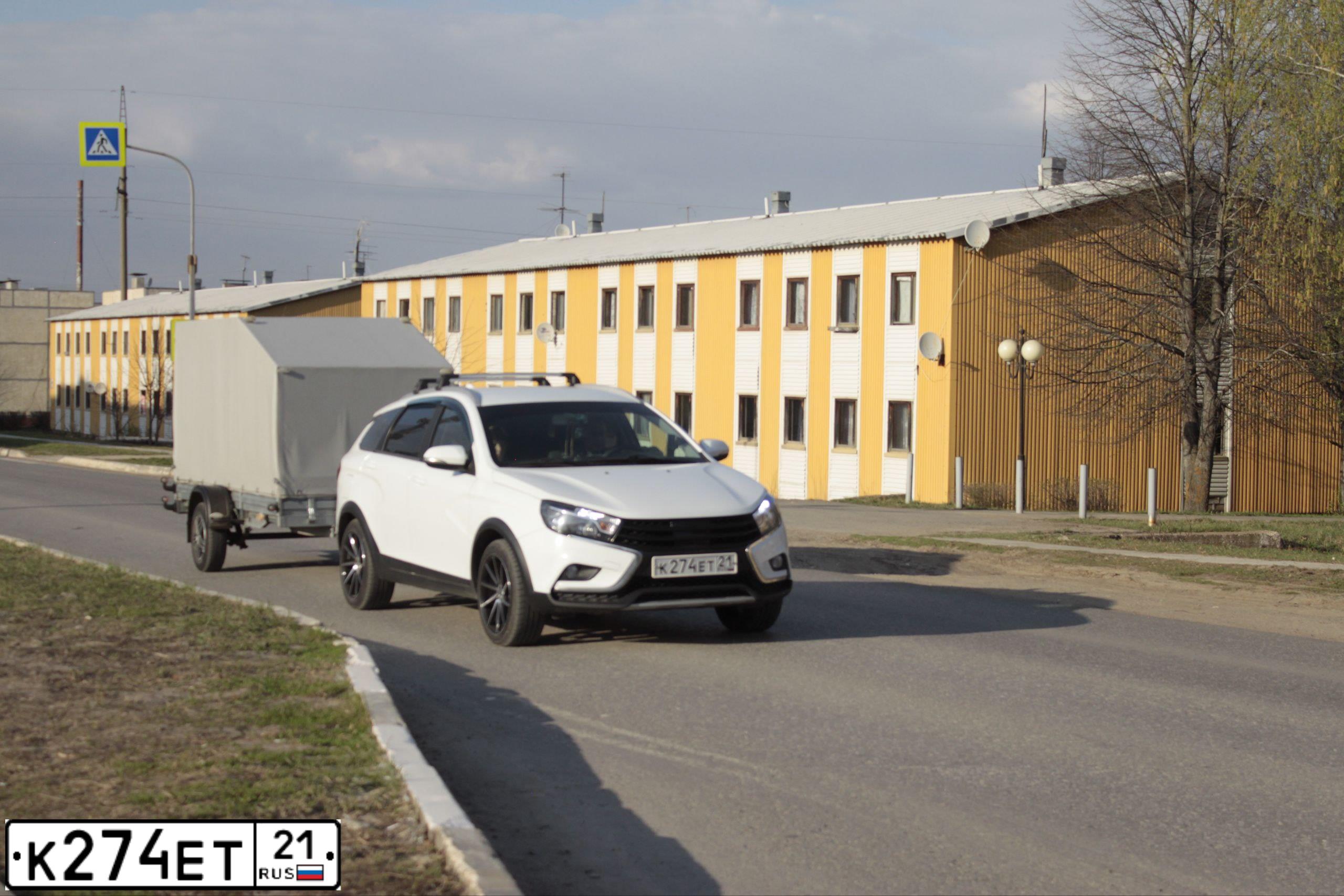 Фото автомобиля LADA VESTA, 2018 — госномер Х385ТН73