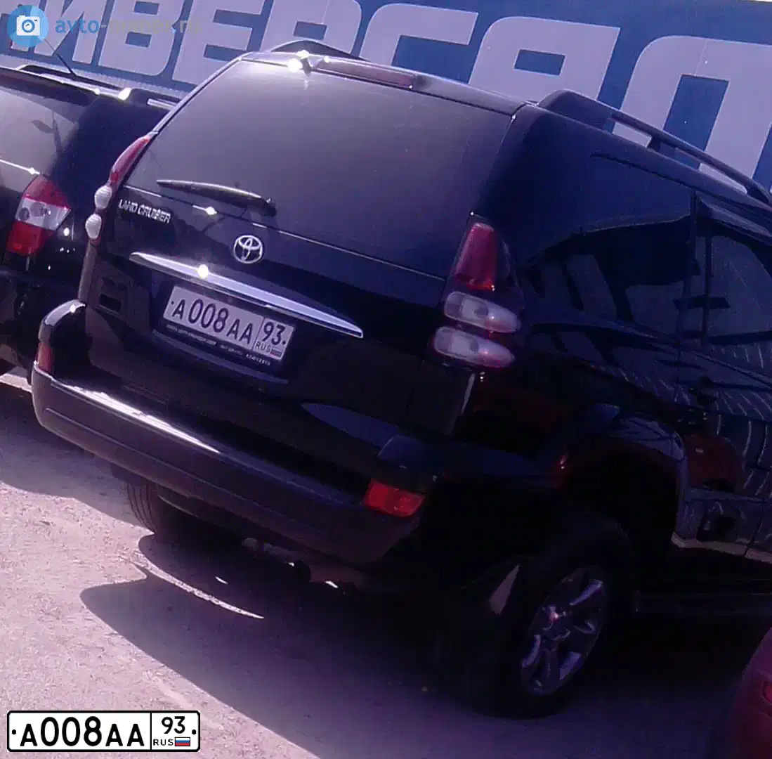 Фото автомобиля MERCEDES GL-KLASSE, 2013 — госномер А008АА93. Цвет: ЧЕРНЫЙ