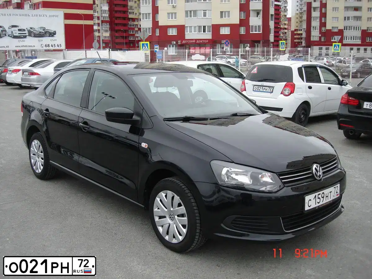 Фото автомобиля ZAZ VIDA, 2012 — госномер О021РН72. Цвет: Белый