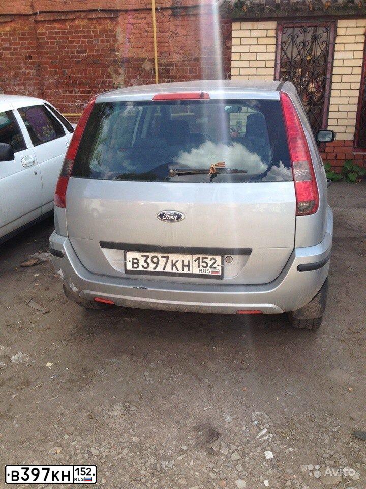 Фото автомобиля FORD FUSION, 2005 — госномер Х099АС152