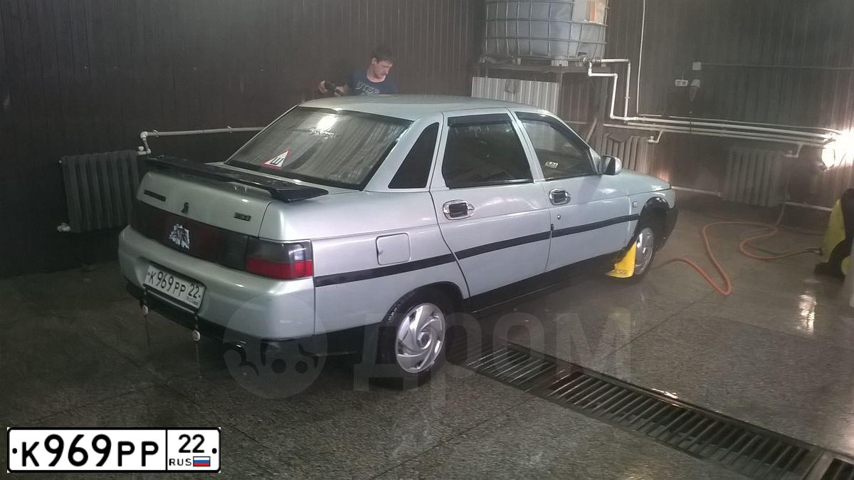 Фото автомобиля LADA 2110, 2002 — госномер К969РР22. Цвет: ЖЕЛТО-ЗЕЛЕНЫЙ
