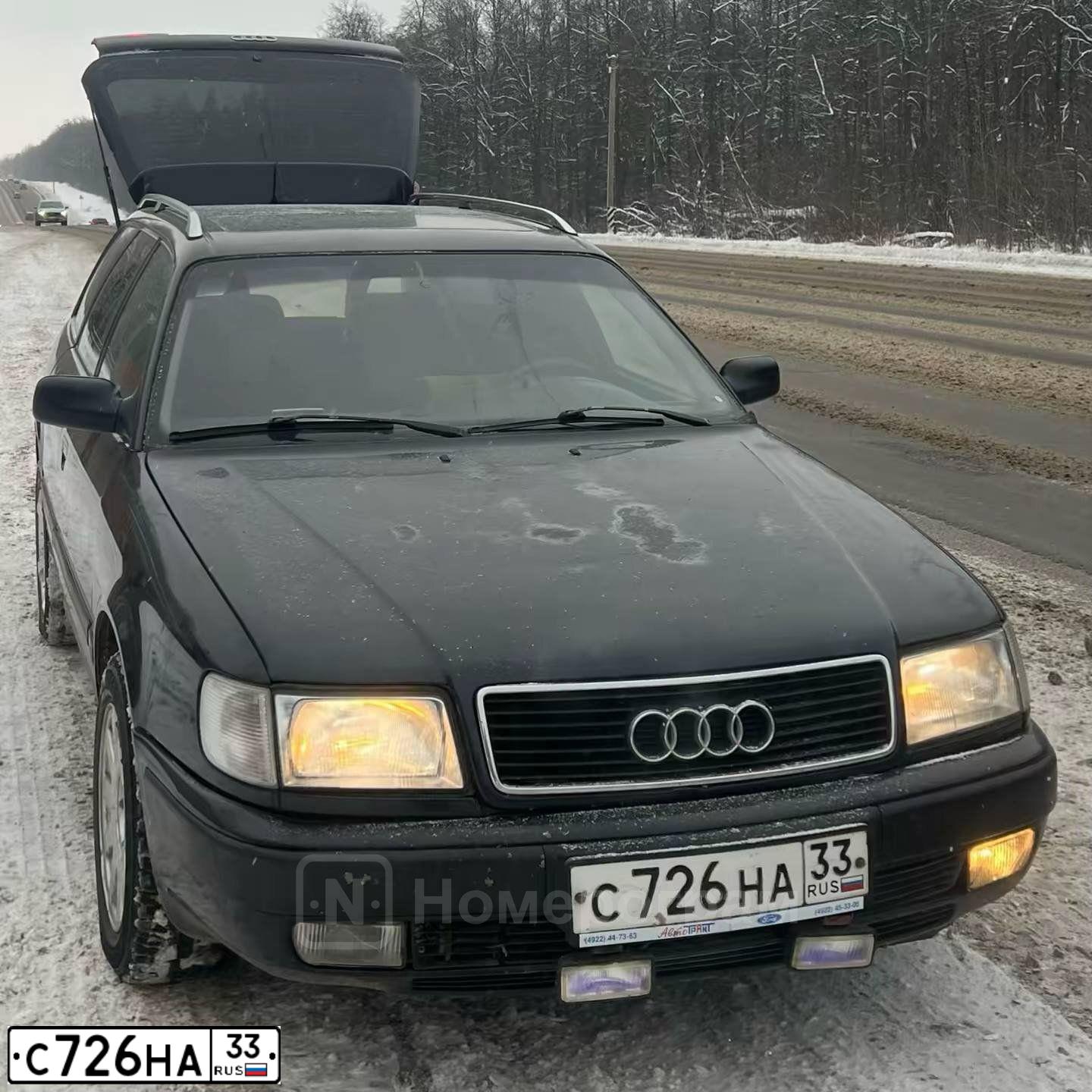 Фото автомобиля AUDI 100, 1992 — госномер К485ХН33