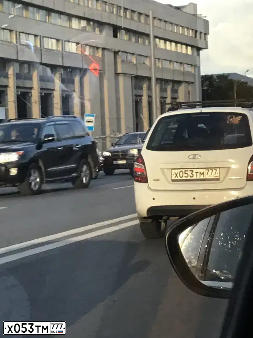 Фото автомобиля LADA 2194 KALINA, 2015 — госномер О500ОО05. Цвет: Белый