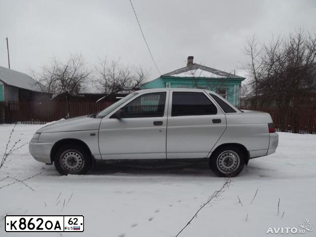Фото автомобиля LADA 2110, 2003 — госномер К862ОА62. Цвет: СВЕТЛО СЕРЕБРИСТ МЕТ