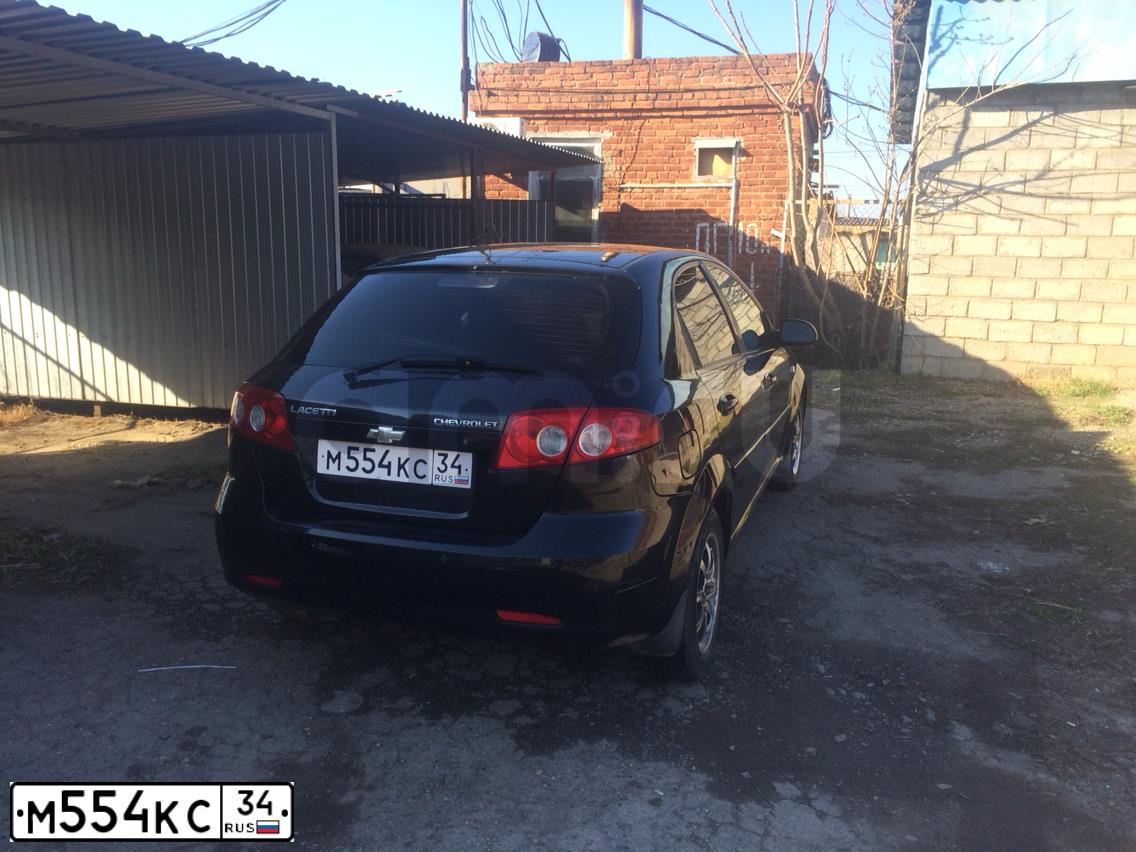 Фото автомобиля CHEVROLET LACETTI, 2006 — госномер А809ВА180. Цвет: ЧЕРНЫЙ