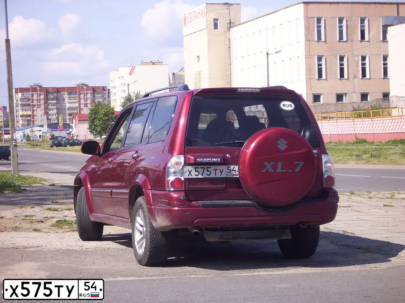 Фото автомобиля SUZUKI GRAND VITARA, 2004 — госномер Р358МХ126