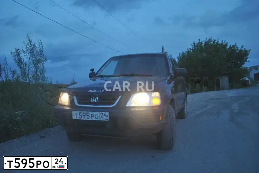 Фото автомобиля HONDA CR-V, 2000 — госномер Т745МС14. Цвет: ЧЕРНЫЙ