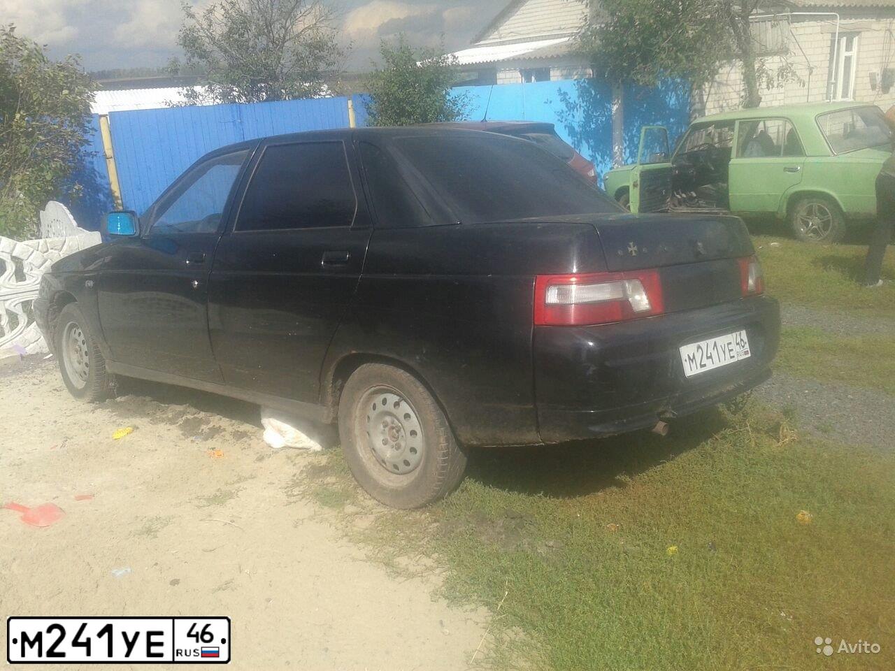 Фото автомобиля LADA 2110, 2007 — госномер М241УЕ46. Цвет: графитовый металлик