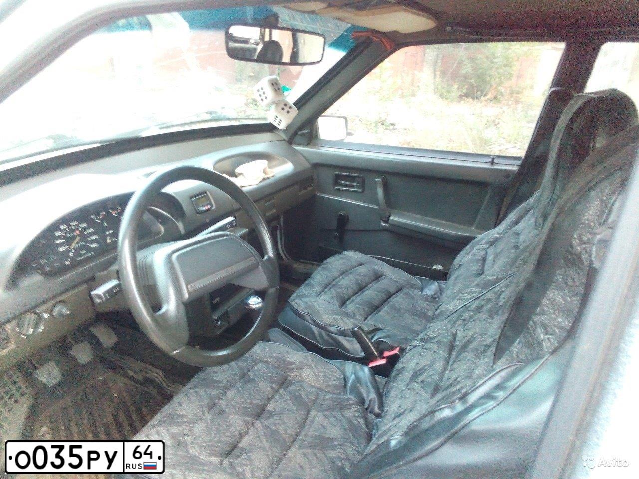 Фото автомобиля LADA 2109 SAMARA, 1997 — госномер О035РУ64. Цвет: БЕЛЫЙ