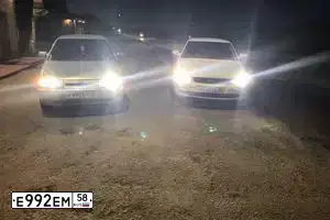 Фото автомобиля LADA 2110 LADA, 2002 — госномер С506МА58. Цвет: СЕРЕБРИСТО-ЖЕЛТО-ЗЕЛЕНЫЙ