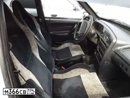 Фото автомобиля KIA RIO, 2012 — госномер М366СВ174. Цвет: БЕЛЫЙ