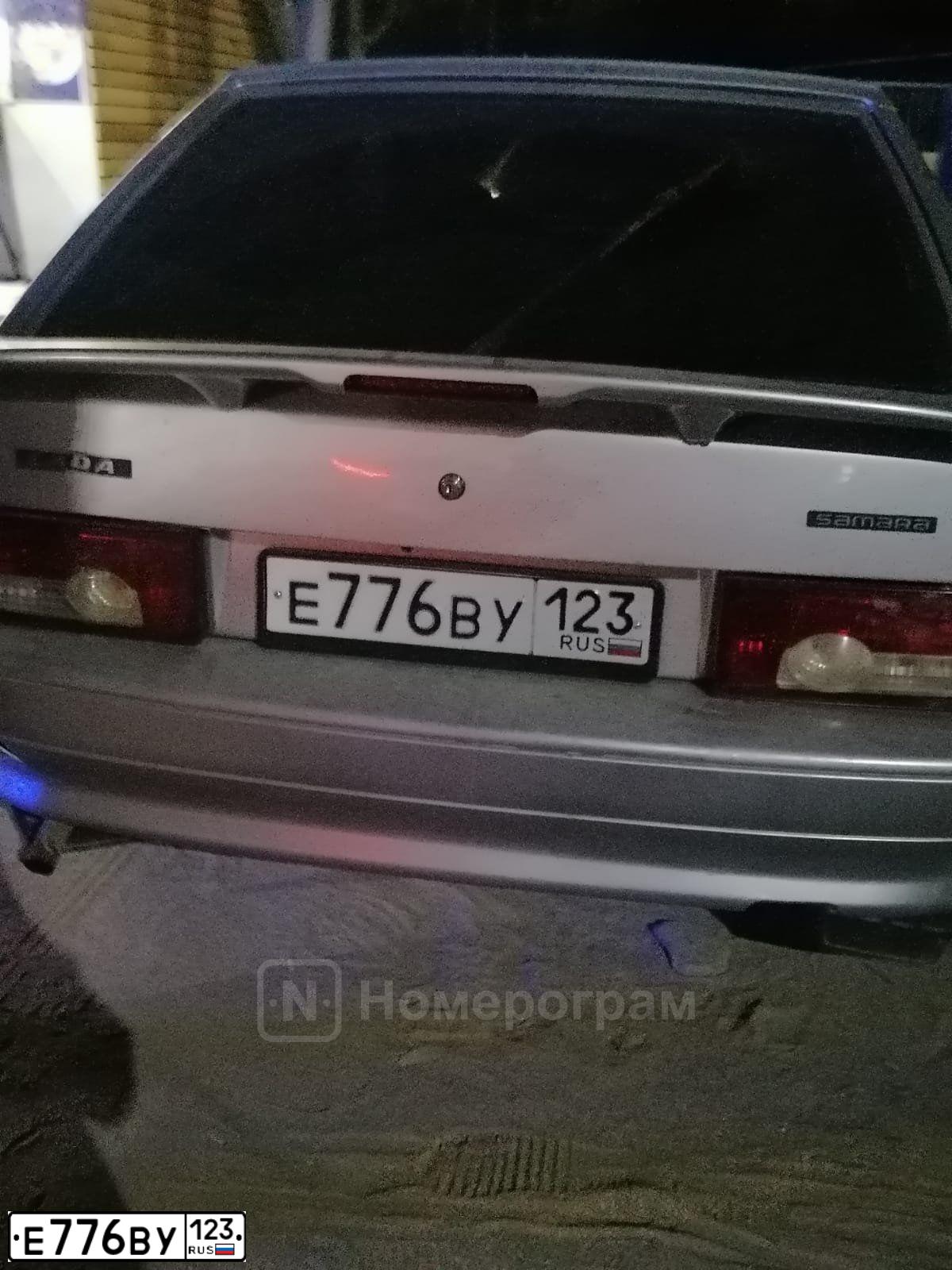 Фото автомобиля LADA 2114 SAMARA, 2010 — госномер Е776ВУ123. Цвет: СВЕТЛО-СЕРЕБРИСТЫЙ МЕТАЛ