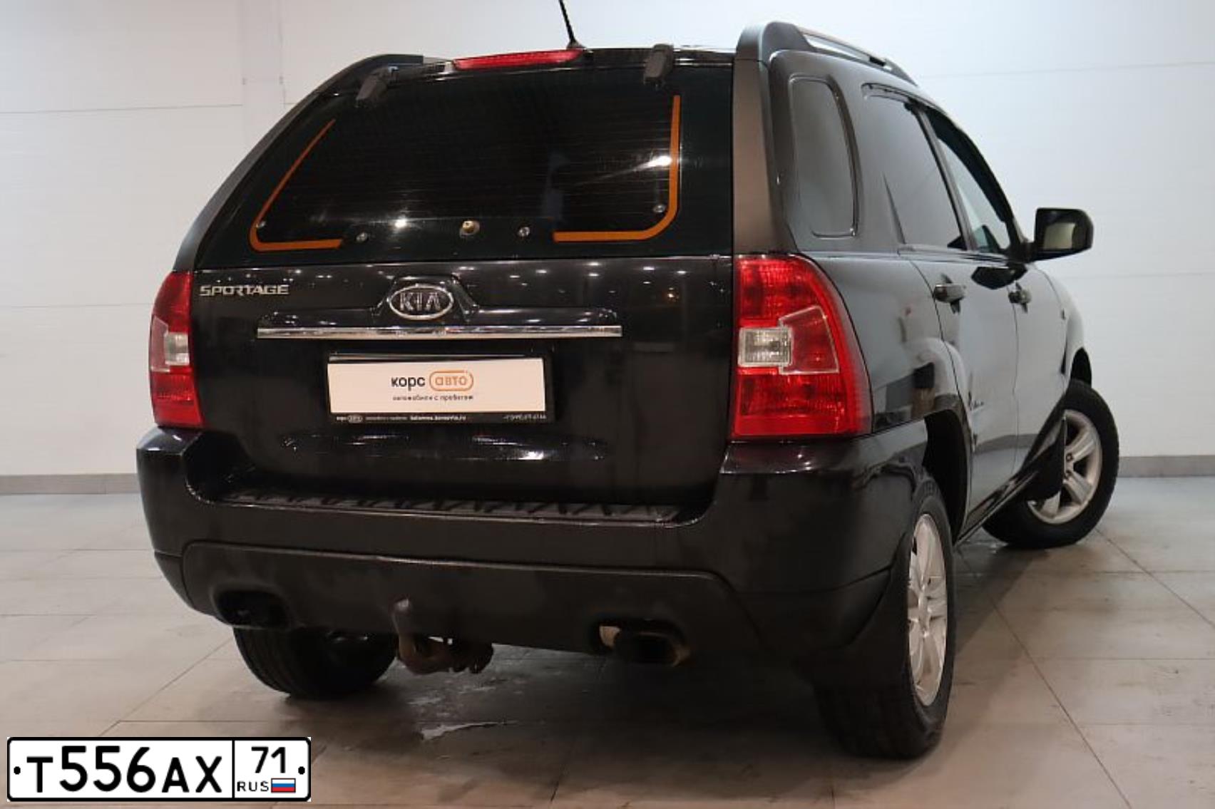Фото автомобиля KIA SPORTAGE, 2009 — госномер А391СО750. Цвет: ЧЕРНЫЙ ПЕРЛАМУТР