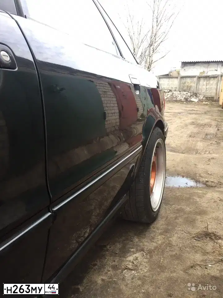 Фото автомобиля AUDI I 80, 1995 — госномер О818УО152. Цвет: ЧЕРНЫЙ
