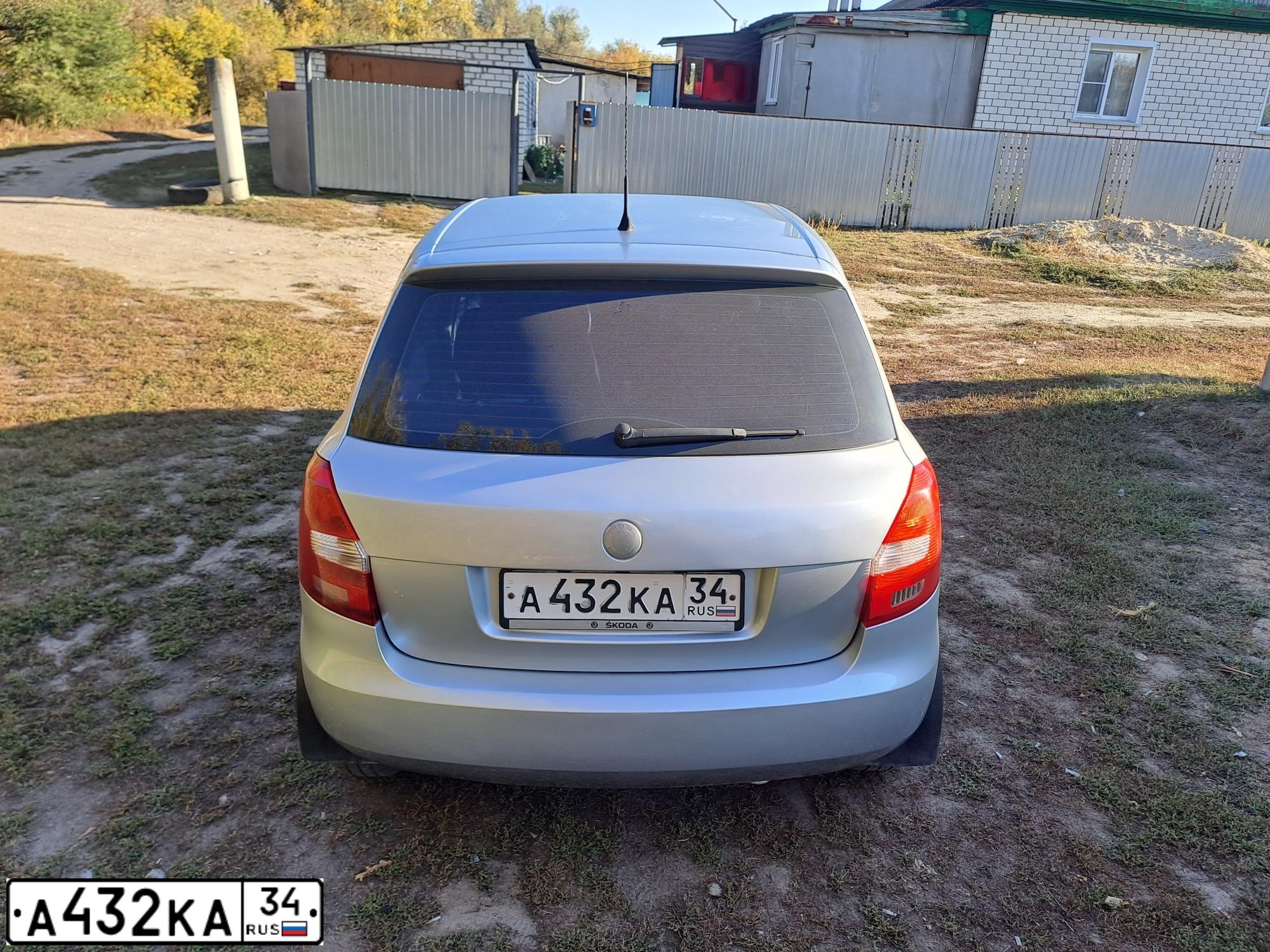 Фото автомобиля SKODA FABIA, 2009 — госномер К023НТ761