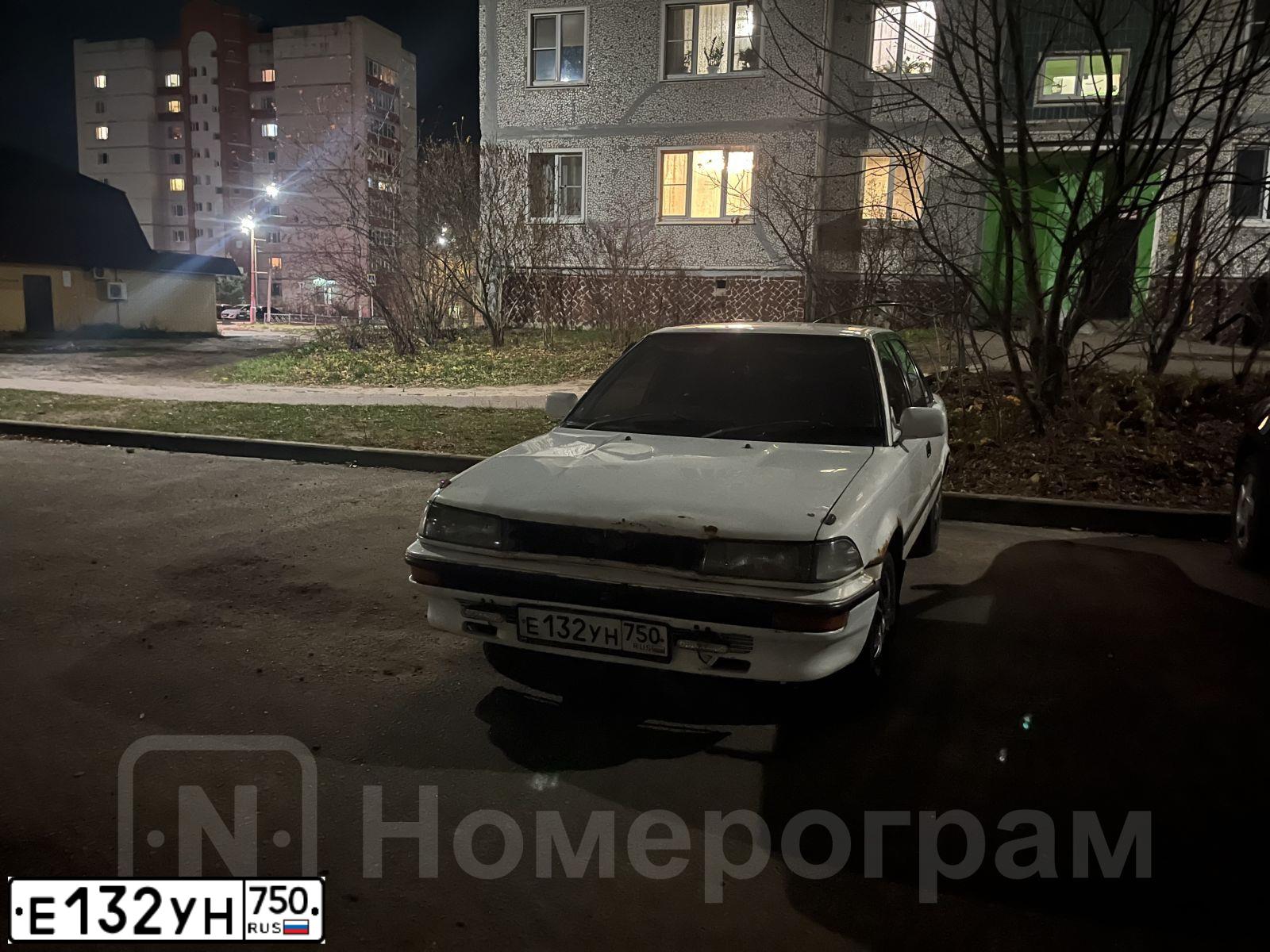 Фото автомобиля ТОЙОТА КОРОЛЛА, 1987 — госномер Т595ТС797
