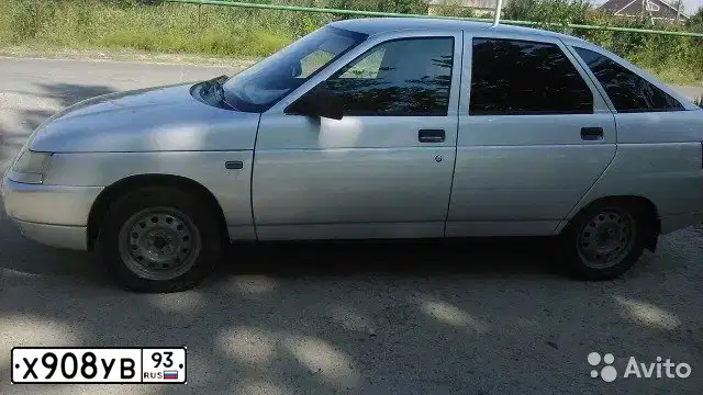 Фото автомобиля LADA 2112 LADA, 2007 — госномер Х908УВ93. Цвет: СВЕТЛО-СЕРЕБ МЕТАЛЛ