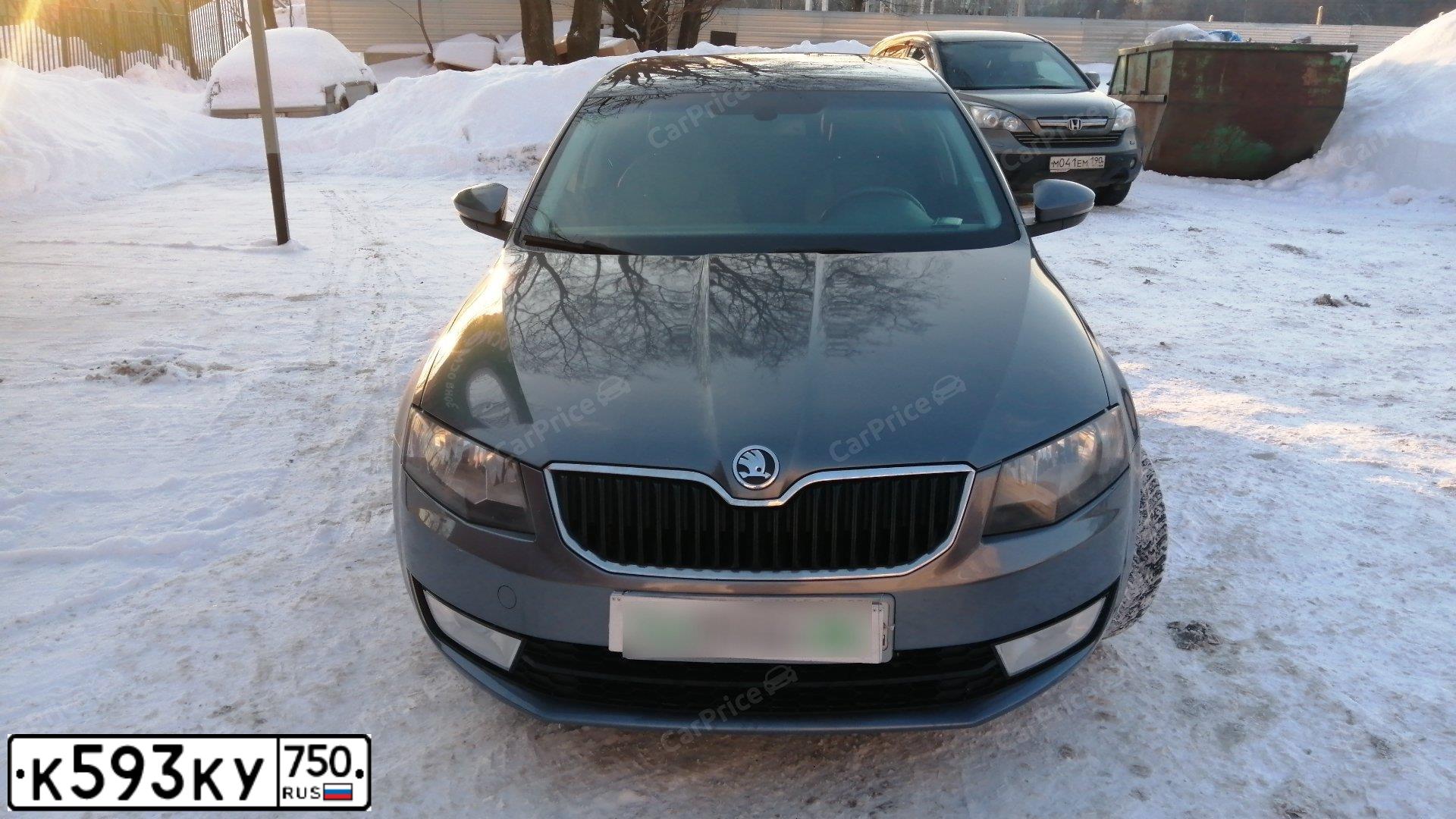 Фото автомобиля SKODA OCTAVIA, 2014 — госномер С005ЕС180. Цвет: СЕРЫЙ ТЕМНЫЙ