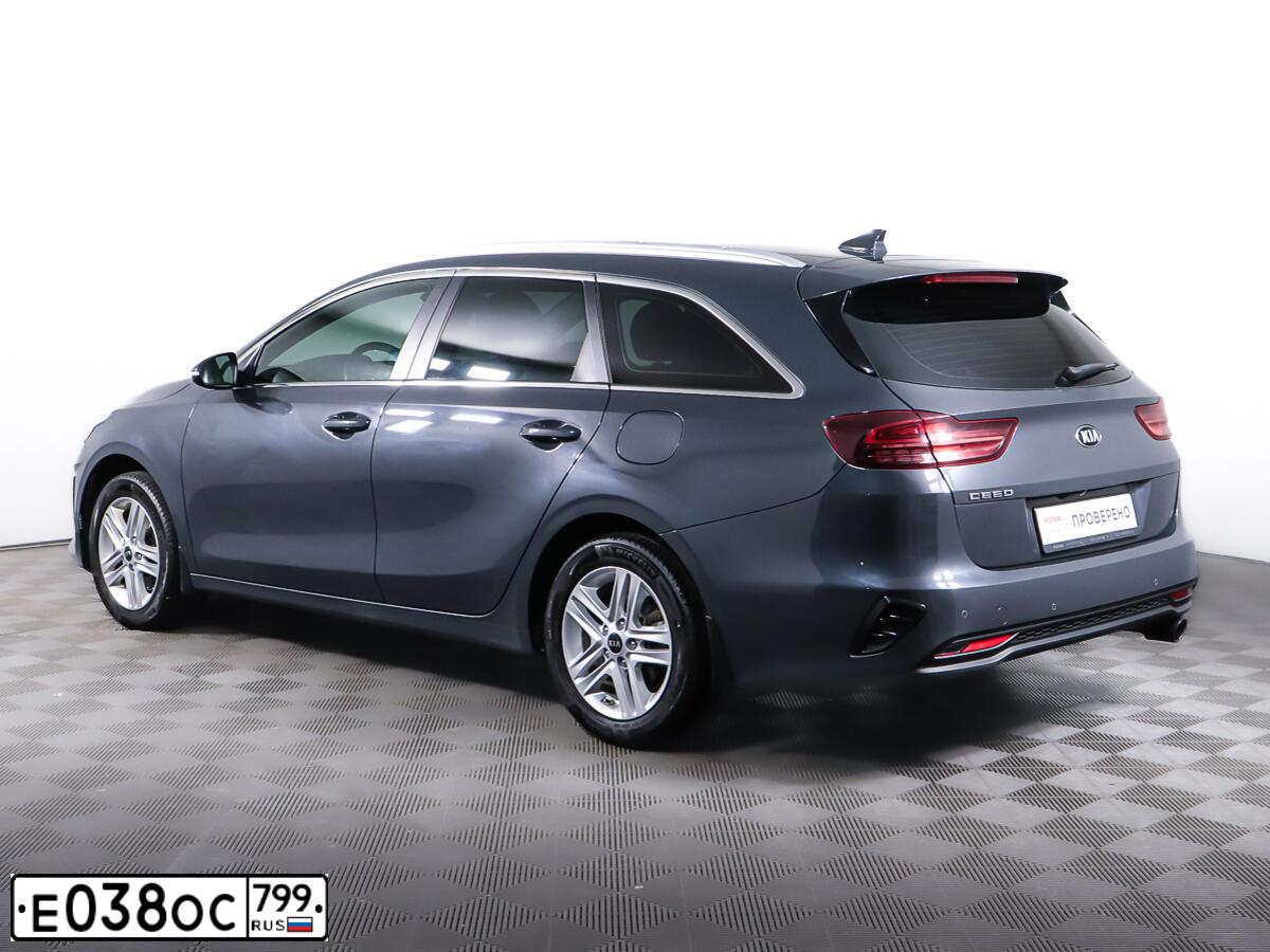 Фото автомобиля KIA CEED, 2019 — госномер А940ОЕ797. Цвет: Серый