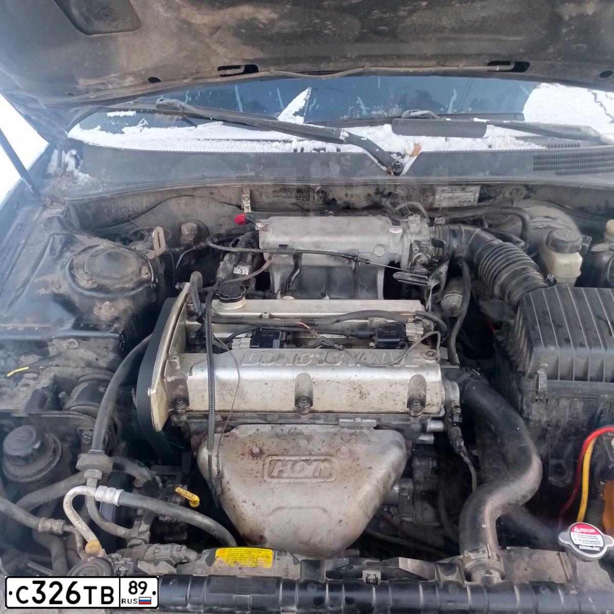 Фото автомобиля HYUNDAI SONATA, 2005 — госномер А545АХ155. Цвет: ЧЕРНЫЙ