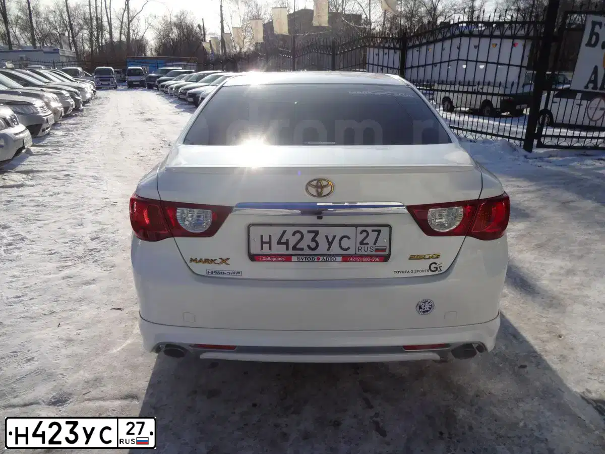 Фото автомобиля TOYOTA MARK II, 2010 — госномер Р441ХВ27