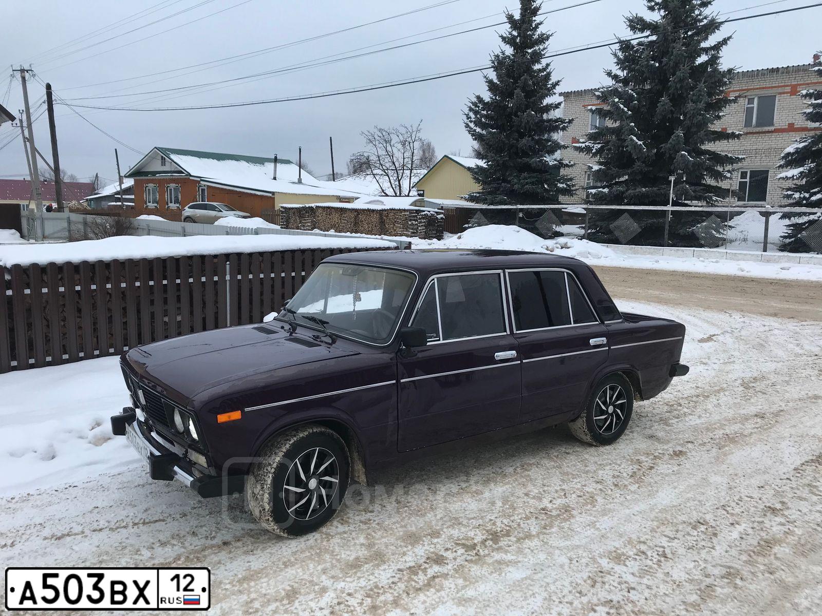 Фото автомобиля LADA 2106, 2005 — госномер А503ВХ12. Цвет: КОРИЧНЕВЫЙ БАКЛАЖАН