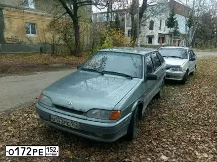 Фото автомобиля LADA 2114 SAMARA, 2004 — госномер О030СС52. Цвет: СРЕДНИЙ СЕРО-ЗЕЛЕНЫЙ МЕТАЛЛ