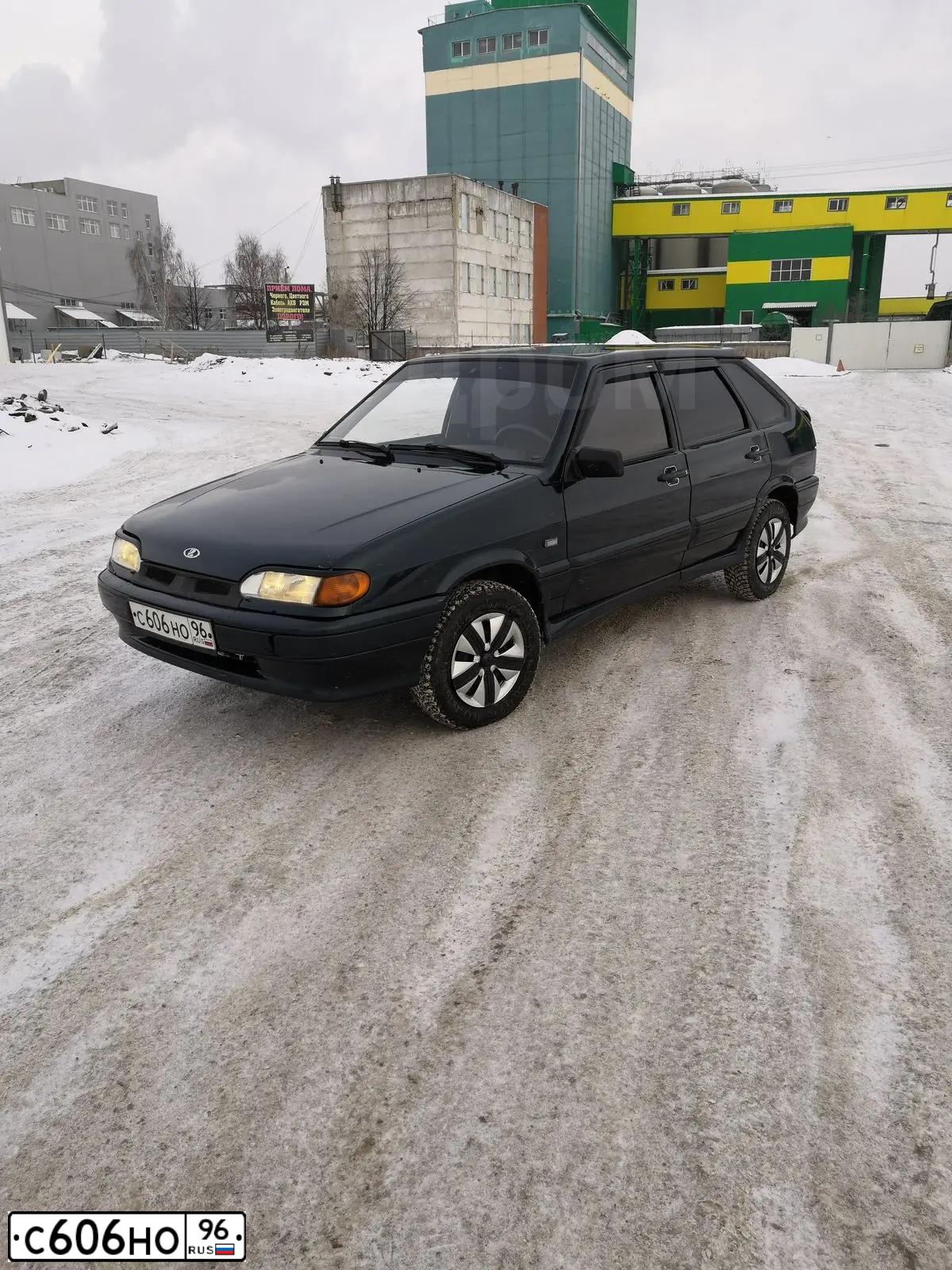 Фото автомобиля LADA 2114 SAMARA, 2007 — госномер С606НО96. Цвет: Темно-зеленый