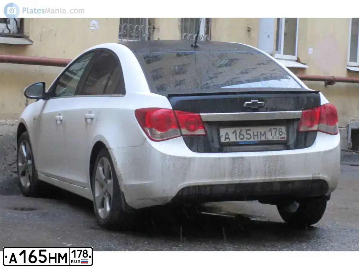 Фото автомобиля CHEVROLET CRUZE, 2010 — госномер Х139СР152. Цвет: Белый