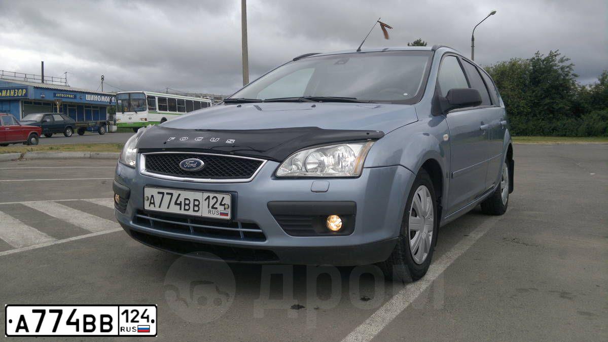 Фото автомобиля FORD FOCUS, 2005 — госномер А774ВВ124. Цвет: СВЕТЛО-СЕРО-ГОЛУБОЙ