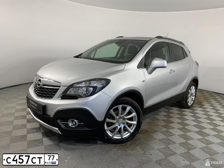 Фото автомобиля OPEL MOKKA, 2012 — госномер О001ОО39. Цвет: СЕРЫЙ