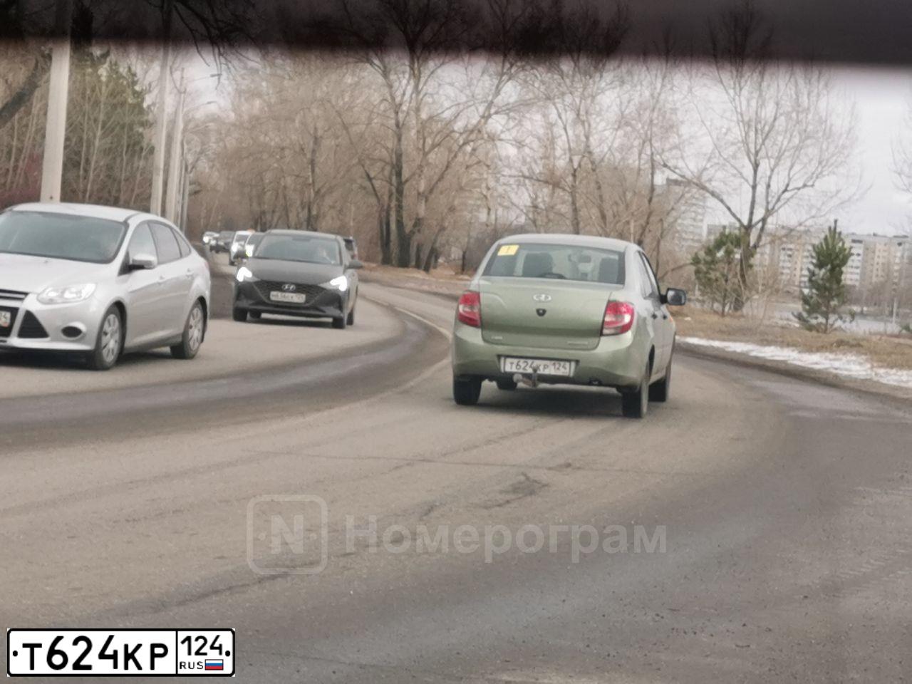 Фото автомобиля LADA GRANTA, 2013 — госномер С772УТ124