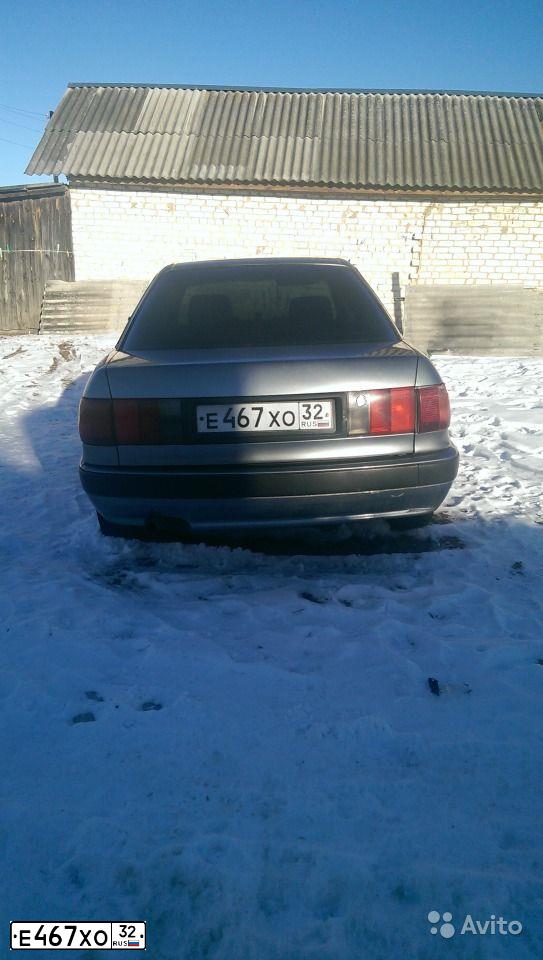 Фото автомобиля AUDI 80, 1994 — госномер А736ВТ67. Цвет: СЕРЫЙ