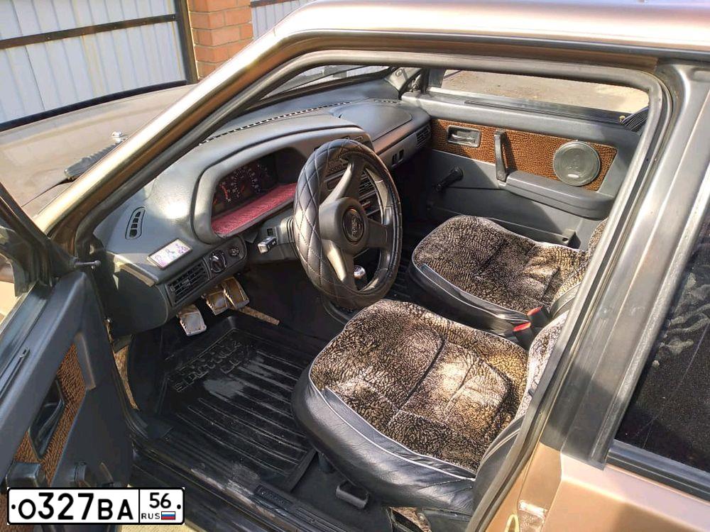 Фото автомобиля LADA 2109 SAMARA, 1994 — госномер А673ТР156. Цвет: СВЕТЛО-КОРИЧНЕВЫЙ