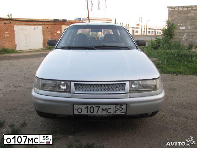Фото автомобиля LADA 2110, 2003 — госномер О107МС55. Цвет: СВЕТЛО-СЕРЫЙ