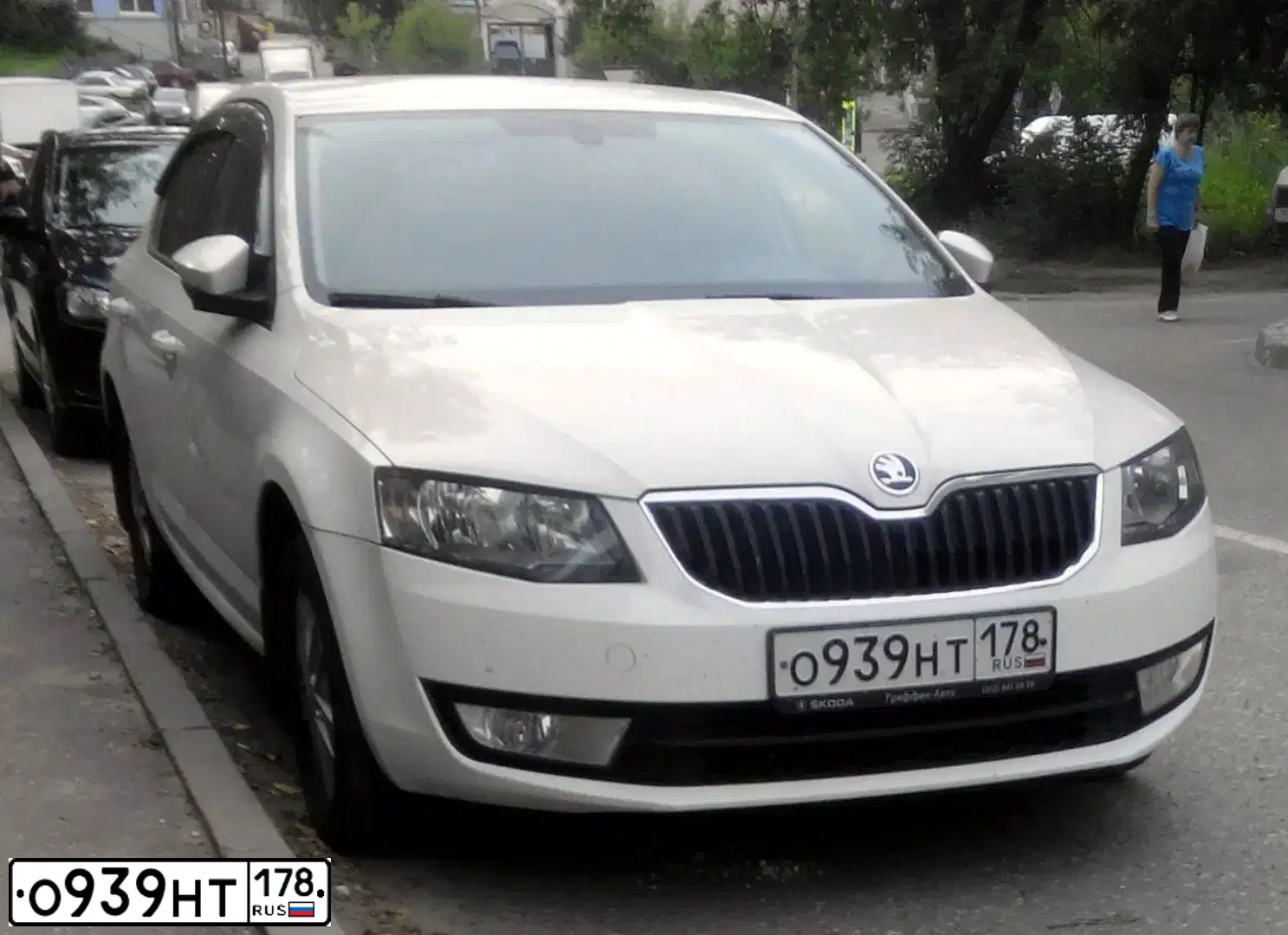 Фото автомобиля FORD MONDEO, 2013 — госномер О939НТ178. Цвет: ЧЕРНЫЙ