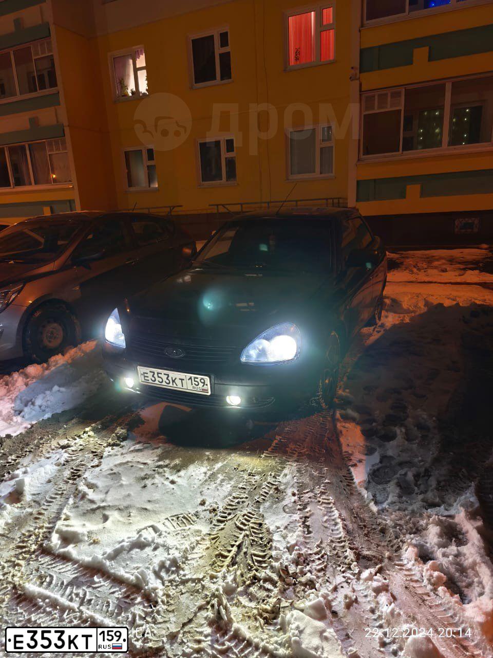 Фото автомобиля LADA PRIORA, 2008 — госномер С414АХ159