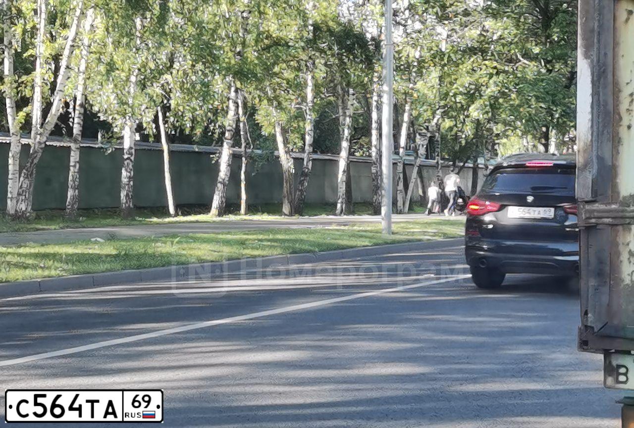 Фото автомобиля NISSAN ALMERA, 2006 — госномер С564ТА69. Цвет: ЧЕРНЫЙ