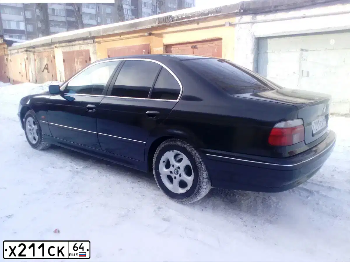 Фото автомобиля BMW SERIE 5, 1998 — госномер В609ТК96. Цвет: ЧЕРНЫЙ